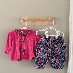 6/9M two piece vintage set